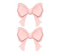 Genérico Silicone Bow Clips - Headphone Decoration for Women | 1 Pair Cute Accessory with Aesthetic Style, Commuting School College Usage, Fun Decor for Girls Teens Students, Easy Attachment