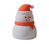Genérico Silicone Christmas Lights, Cute Christmas Lamp, Rechargeable Touch Control, Soft Ambient Glow, Ideal for Desk Table Bedroom Nursery Living Room Indoor Decorations, 2.76 x 3.54 inches