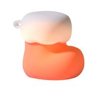 Genérico Silicone Christmas Lights, Cute Touch Lamp, Rechargeable Ambient Lighting, 2.76 x 3.54 Inches, Soft Glow Design, Festive Decoration for Desk Table Bedroom Nursery Living Room Indoor Use