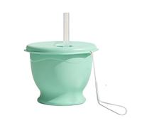 Genérico Silicone Cup Foldable - 150ml Travel Coffee Cup, Portable Silicone Drinking Cups With Straw, Folding Beverage Mug | Reusable Gym Picnic School Outdoor Hydration Cups With Wrist Strap