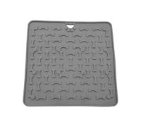 Genérico Silicone Licking Mat - Dog Slow-Feeding Mat | Pet Slow-Feeding Mats | Food-Grade Silicone Dog Licking Mats with Suction Cups, for Boredom Training Feêding Enrichment Puppy Treat, Easy Clean