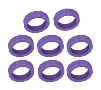 Genérico Silicone Luggage Wheel Covers - Luggage Compartment Wheel Protection Cover 8Pcs | Latest Upgrade Carry Luggage Wheel Covers | Wheel Protective Case for Protective Luggage Spinner Wheel