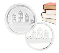 Generico Silicone Mold - Silicona, 7.68x7.68in Design Mold Durable & Reusable | House-Shaped Epoxy Resin Molds DIY Craft Tool, Silicones Casting Molds for Ornaments, Home Decor, Gift Making