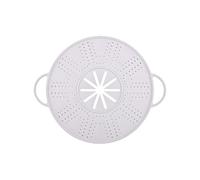 Genérico Silicone Splatter Guard, Foldable Splash Shield Cover for Skillet, Pan, Pot, Bacon, Cooking, Stove, Kitchen Cookware, Bakers, Home Cooking Safety