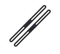 Genérico Silicone Straps for Bicycles - Adjustable Elastic Mounting Bands | Multipurpose Silicone Holder for Flashlights Tools Portable Pumps, Lightweight 7.8g Design, Universal 20x1.5cm Fit