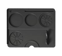 Genérico Silicone Tamp Mat, Coffee Tamping Pad, Thick Size with Non Slip Base, Food Grade Rubber Mat, Counter Style, Cafe Kitchen Use Espresso Press Pad, Brewing Station Mats Pads with Heat Resistant