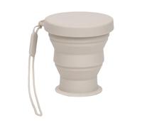 Genérico Silicone Travel Cup - Foldable Mug | Food Grade Silicone With Lid, Pocket Size, Leak-Proof Design For Camping, Hiking, Commuting, Gym, Outdoor, Coffee, And Daily Use
