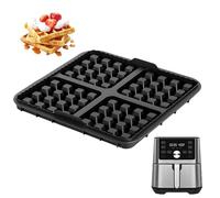 Genérico Silicone Waffle Mold Baking Pan - Non Stick Air Fryer Waffle Tray, Kitchen Muffin Mold for Pancakes Cake Chocolate | Waffles Baking Tray for Breakfast Home Kitchen Dorm Apartment Cooking Use