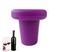 Genérico Silicone Wine Stoppers - Silicone 3.5x3.5cm | Wine Topper Seal, Reusable Leakproof Bottle Plug Food Grade Heat Resistant -40°C To 240°C | Durable Wines Stopper For Home Kitchen Storage
