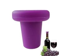 Genérico Silicone Wine Stoppers - Silicone 3.5x3.5cm | Wine Topper Seal, Reusable Leakproof Bottle Plug Food Grade Heat Resistant -40°C To 240°C | Durable Wines Stopper For Home Kitchen Storage