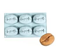 Genérico Silikon Backform 6er - Antihaft Schokoladenform Kuchenform | Lebensmittelechtes Wiederverwendbar Backblech | Dessertform Für Cupcake Schokolade Süßigkeiten DIY Küche Party Hochzeit