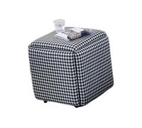 Genérico Silla cúbica apilable,Taburete otomano anidado 5 en 1,Asientos for Espacios pequeños,para Dormitorio, Sala de Estar, Oficina, balcón, Aula(35x35x35cm)