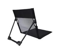 Generico Silla de camping plegable, tumbona reclinable de exterior sin patas - Silla de suelo con respaldo | para camping, playa, jardín, terraza, piscina, viaje
