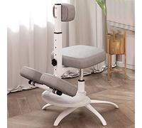 Genérico Silla de Escritorio Silla ergonómica para arrodillarse, Taburete Ajustable en Altura para niños y niñas con Protector de Pecho Ajustable de 5 velocidades, Ideal para Corregir la Postura Sent