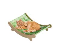 Genérico Silla de Gato, Silla de Scratch Beach Cama elevada, de Cubierta de Gato Ajustable, 49x31.5x13cm, Lavable y fácil de Limpiar, Duran y liviano para al Aire Libre, Dormitorio, balcón