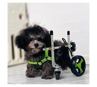 Genérico Silla de Ruedas Ajustable para Perros, Carro de rehabilitación con Soporte Completo para esguinces, Lesiones del ligamento Cruzado Anterior (LCA) y Artritis. Soporte para Patas para Perros.