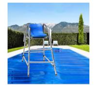 Genérico Silla de Salvavidas Profesional para Piscinas - Diseño Elevado y Duradero para Seguridad, vigilancia y protección en Piscinas elevadas - Ideal para Playas, Parques acuáticos y complejos turí