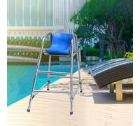 Genérico Silla de socorrista Desmontable e Inoxidable - Taburete de observación Duradero para Interiores y Exteriores para la Seguridad en Piscinas y Parques acuáticos | Asiento Ideal para la vigilan