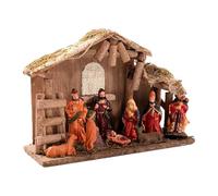 Genérico Silla del Comedor - Regalo De Bautismo De Niñas, Figuras En Miniatura De La Guardería, Nacimiento De Jesús - Conjunto De Figuras En Miniatura Festivas para La Decoración Interior