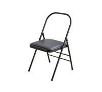 Genérico Silla Ejercicios Plegable hogar, Silla Auxiliar Entrenamiento Equilibrio Yoga, Soporte viga Transversal, for Uso en Eventos Escritorio computadora Oficina(45.5x47x82.5cm)