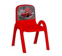 Genérico Silla Infantil - Envio 24h - 34x36x46 cm - Silla para niños de Interior o Exterior - Resistente y Ligera -Silla de Resina Plástico (Roja)