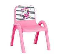 Genérico Silla Infantil - Envio 24h - 34x36x46 cm - Silla para niños de Interior o Exterior - Resistente y Ligera -Silla de Resina Plástico (Rosa)