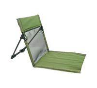 Genérico Silla Plegable Asiento a RAS de Suelo con Respaldo