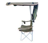 Genérico Silla Plegable Que resalta Refugio modificable y Las Bolsas Laterales Ideal para Acampar en la Playa e incidentes Deportivos Silla con portavasos