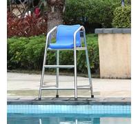 Genérico Silla Salvavidas de 1,1,5 m/1,4 m/1,8 m de Altura - Asiento Antideslizante para Exteriores, Estable y Seguro para observación en Piscinas, Playas y Lagos - Diseño cómodo y Duradero