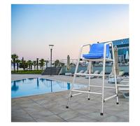 Genérico Silla Salvavidas de Acero Inoxidable de 2 a 4 escalones, 120 cm de Altura, Equipo de Seguridad y observación en Piscinas para hoteles y Playas, Material Duradero 304, Dispositivo Salvavidas.