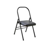 Genérico Silla Yoga Plegable Respaldo,Silla Yoga Doble viga Reforzada,para aliviar Dolor Espalda, Entrenamiento Fuerza en Oficina casa(Color 3)