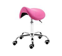 Genérico Sillas de Masaje portátiles, Taburete de Escritorio de pie, Altura Ajustable y Asiento Giratorio de 360°, for peluquería, salón de Belleza y odontología.(Color 7)