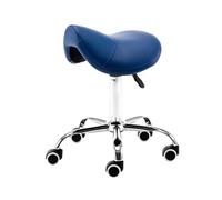 Genérico Sillas de Masaje portátiles, Taburete de Escritorio de pie, Altura Ajustable y Asiento Giratorio de 360°, for peluquería, salón de Belleza y odontología.(Color 5)