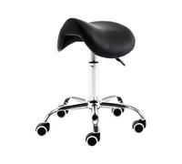 Genérico Sillas de Masaje portátiles, Taburete de Escritorio de pie, Altura Ajustable y Asiento Giratorio de 360°, for peluquería, salón de Belleza y odontología.(Color 1)