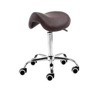 Genérico Sillas de Masaje portátiles, Taburete de Escritorio de pie, Altura Ajustable y Asiento Giratorio de 360°, for peluquería, salón de Belleza y odontología.(Color 4)