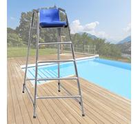 Genérico Sillas de socorrista Altas y Resistentes: sillas de Seguridad para Piscina de 120/150/180 cm, Soporte de Acero Inoxidable 304 Grueso para socorristas al Aire Libre, Silla de observación Dura