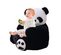 Generico Sillón acolchado para niños, diseño de panda con reposabrazos, para niños, suave, para leer, para mascotas pequeñas