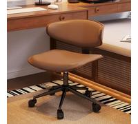 Genérico SillóN Giratorio Moderno Tapizado, Silla De Ocio con Ruedas, Patas De Acero Al Carbono para SalóN, Dormitorio Y Oficina En Casa