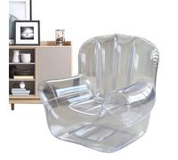 Genérico Sillón Inflable para Adultos | Sillón Inflable de Aire para Exterior Sofá - Sofá Cómodo Transparente para Relajación en Jardín Balcón Piscina Dormitorio Exterior
