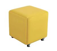 Genérico Sillón otomano anidado, Taburete de Maquillaje 5 en 1 con Ruedas, for Sala de Estar, Comedor, Dormitorio y Espacios pequeños (Azul)(Color 3,35x35cm)