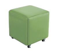 Genérico Sillón otomano anidado, Taburete de Maquillaje 5 en 1 con Ruedas, for Sala de Estar, Comedor, Dormitorio y Espacios pequeños (Azul)(Color 2,35x35cm)