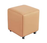 Genérico Sillón otomano anidado, Taburete de Maquillaje 5 en 1 con Ruedas, for Sala de Estar, Comedor, Dormitorio y Espacios pequeños (Azul)(Color 6,35x35cm)