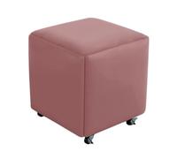 Genérico Sillón otomano anidado, Taburete de Maquillaje 5 en 1 con Ruedas, for Sala de Estar, Comedor, Dormitorio y Espacios pequeños (Azul)(Color 7,45x45cm)