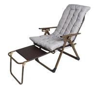Genérico Sillón reclinable Plegable Ajustable - Sillones reclinables Plegables Ajustables con cojín para jardín, Patio, terraza, Playa y balcón (C, 93 x 60 x 15 cm)