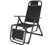 Genérico Sillón reclinable Plegable Ajustable - Sillones reclinables Plegables Ajustables con Respaldo para jardín, Patio, terraza o balcón (A, 93 x 60 x 15 cm)