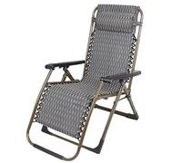 Genérico Sillón reclinable Plegable Ajustable - Sillones reclinables Plegables Ajustables, sillas de Descanso portátiles, más largas y Anchas, para jardín, balcón o Patio (F, 93 x 60 x 15 cm)
