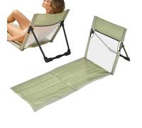 Genérico Sillón Tipo Tumbona de Playa,Reposador Plegable para Piscina | Silla de Playa con Estructura de Alta Densidad,para Adultos Niños Familia Exterior Jardín Cámping Picnic Senderismo Viaje