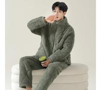 Genérico Silly Onesie Adult Green Monster, The Silly Wearable, Big Mouth Monster Onesie, Cozy Ultra-Soft Plush (L,Green)