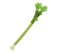 Genérico Silvervine Sticks, Interactive Cat Toy Stick, 9.45x1.57x0.39 Inches Celery Design with Bell, Encourages Scratching Material for Floor Play, Hunting Simulation, Training, Travel
