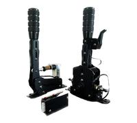 Genérico sim racing shifter, Freno de mano de palanca de cambios de secuencia H USB for PC, Compatible con Base de volante Thrustmaster/Logitech/SIMAGIC/FANATEC/MOZA(1 set)